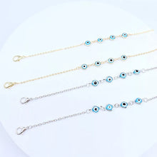 Load image into Gallery viewer, Evil eye Eyeglasses chain