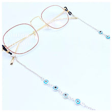 Load image into Gallery viewer, Evil eye Eyeglasses chain
