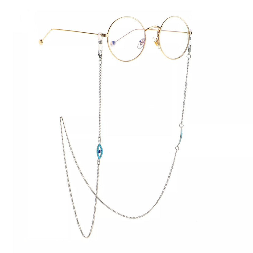 Evil Eye glasses chain